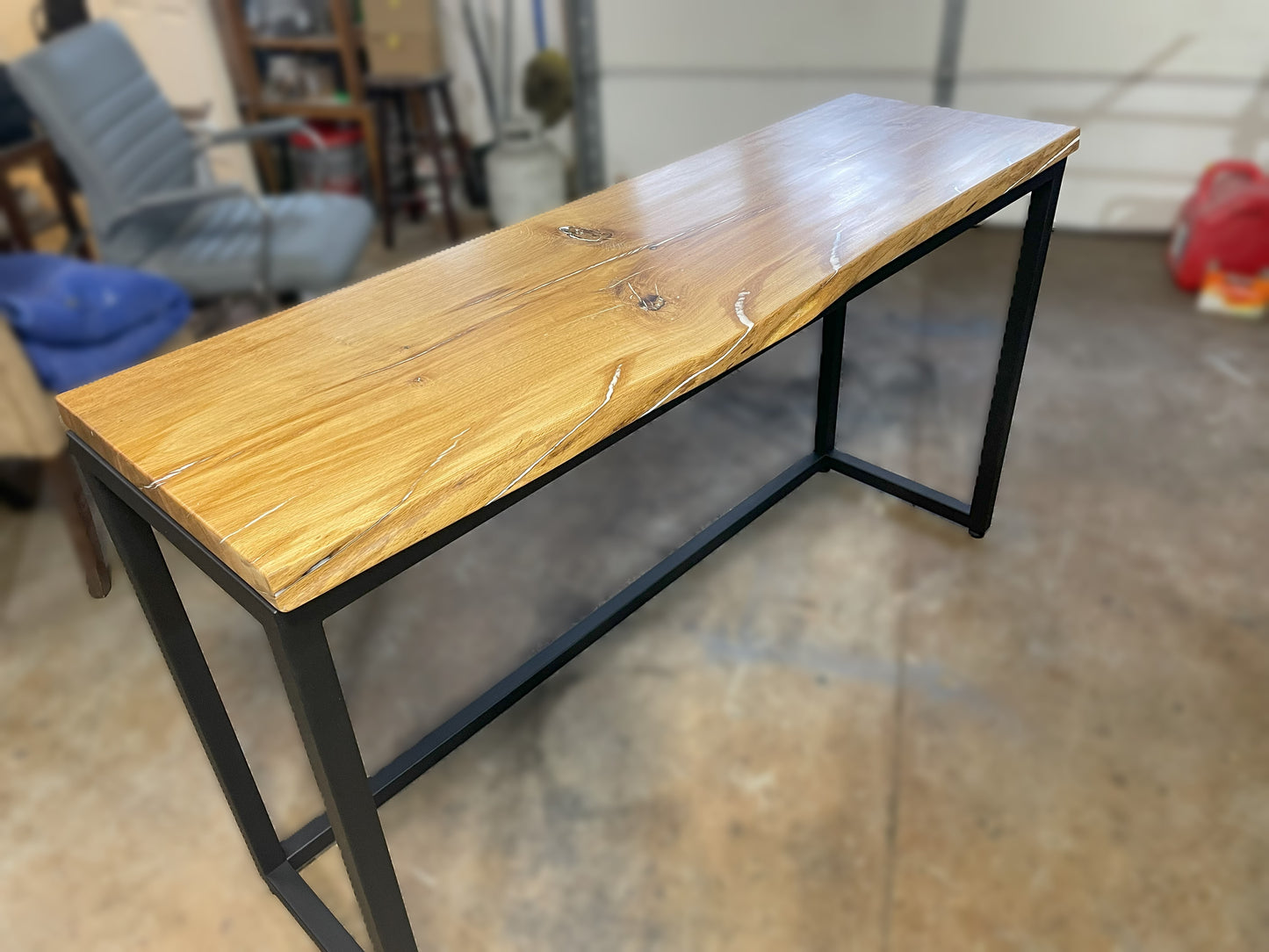 Custom Designed Garry Oak Table