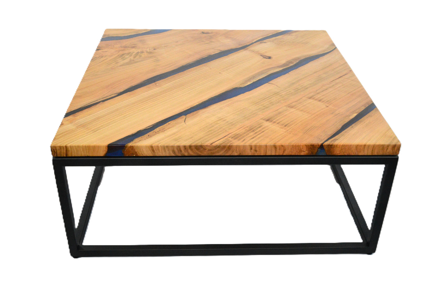 Salvaged Cherry Blue River Coffee Table/Limited Edition