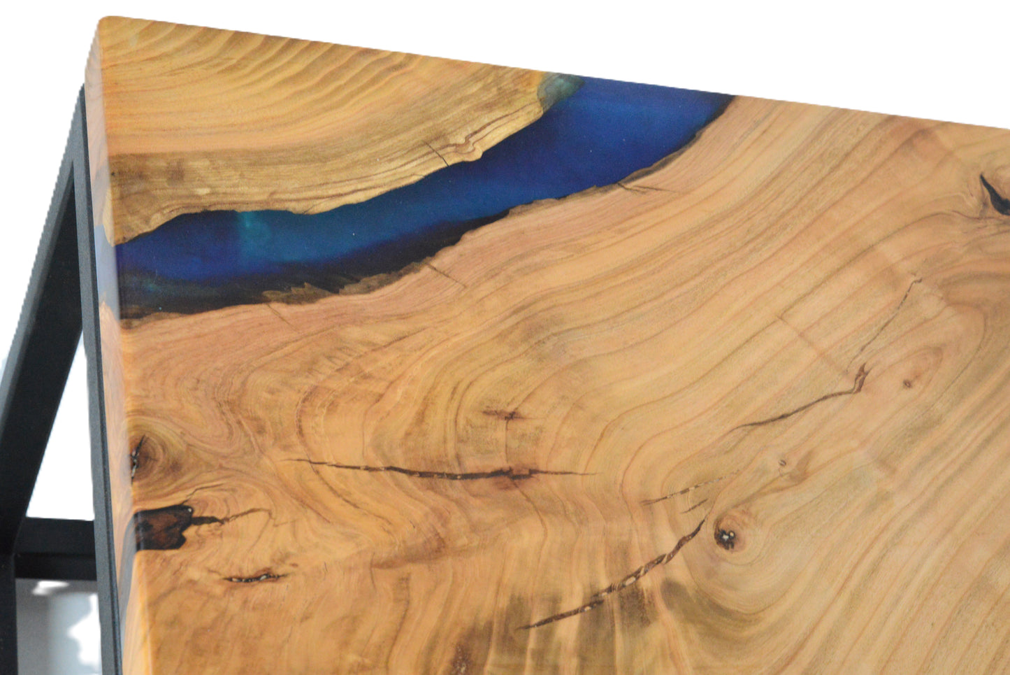 Salvaged Cherry Blue River Coffee Table/Limited Edition