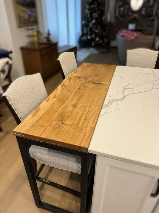 Custom Designed Garry Oak Table