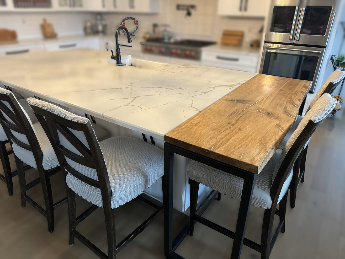 Custom Designed Garry Oak Table